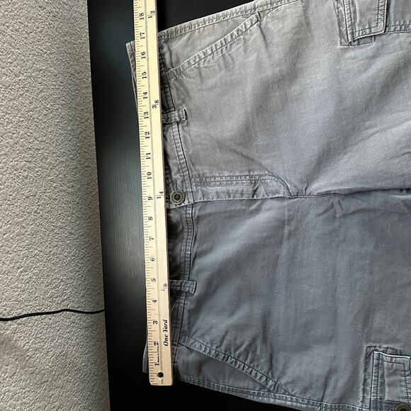 Eddie Bauer Pants 10 Cargo Hiking Gray Mid Rise Outdoors Ripstop Mountain Casual - Picture 5 of 9